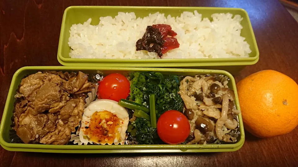 叉焼弁当
 #今日のお弁当|りょーさん