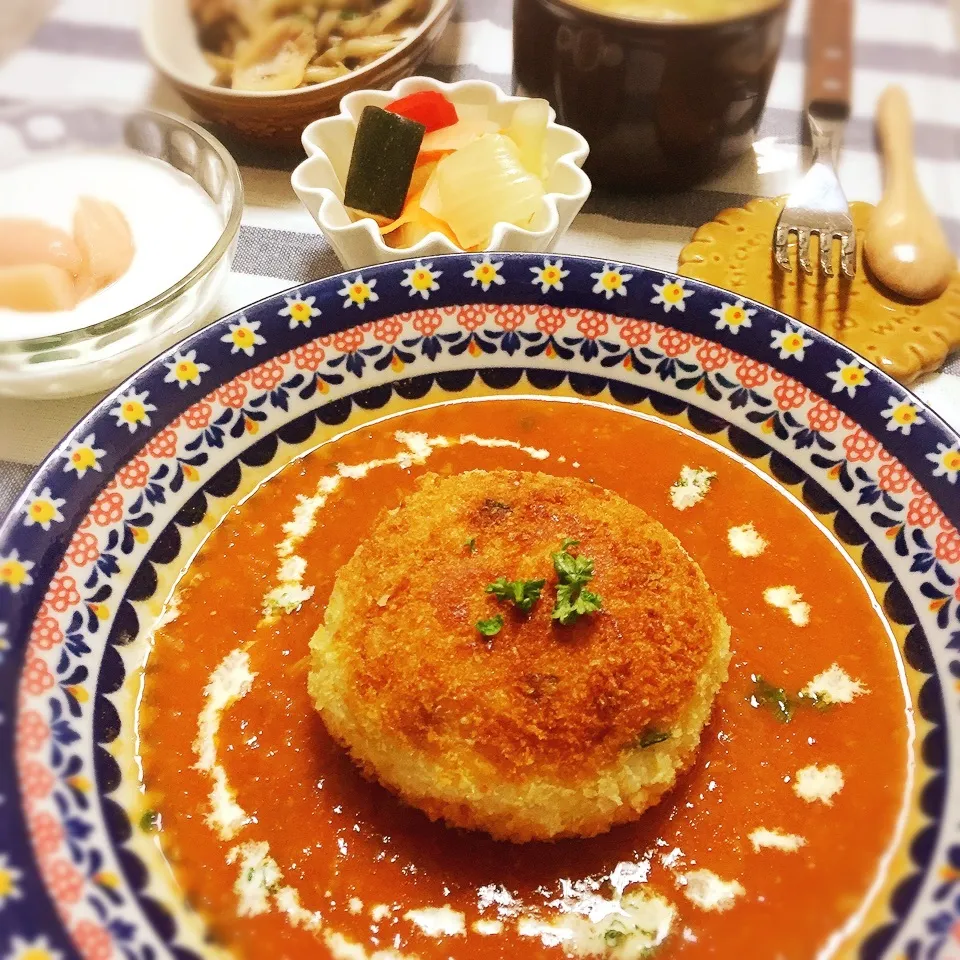 カピカピごはん救済 ライスコロッケ|うさぎさん