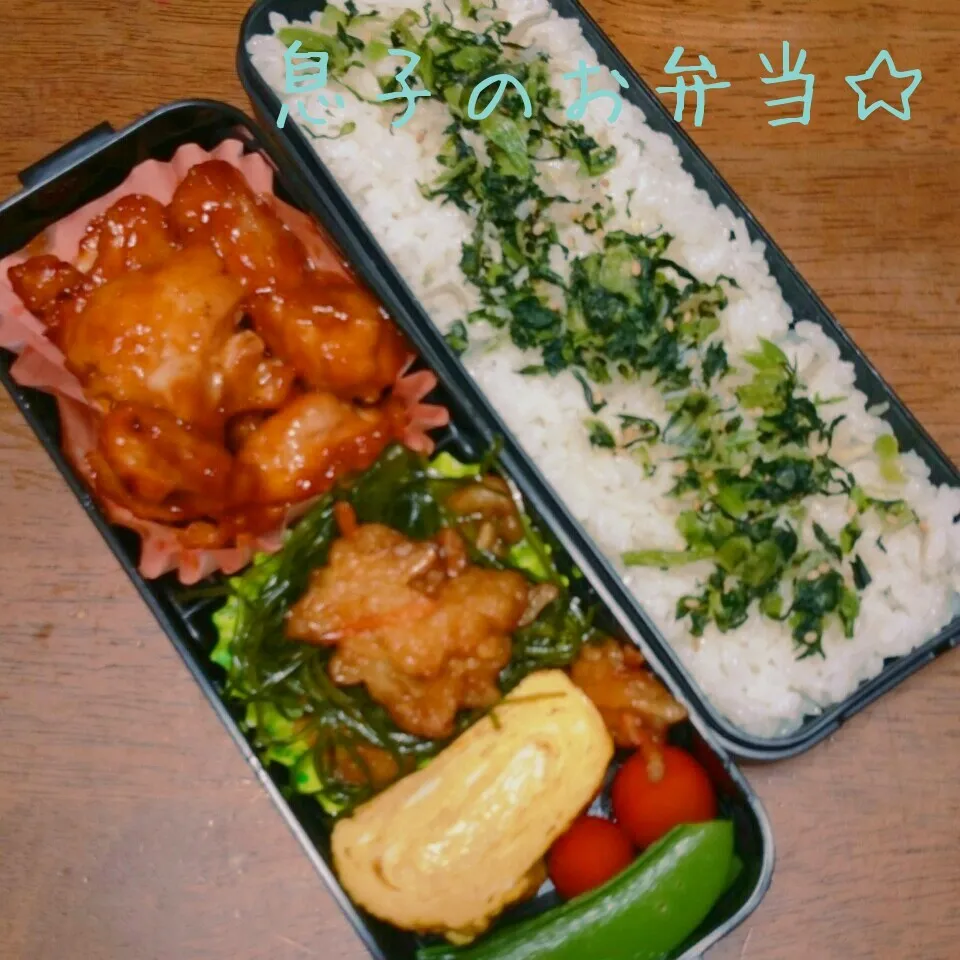 Snapdishの料理写真:息子のお弁当☆|秀美«シュウビ»さん