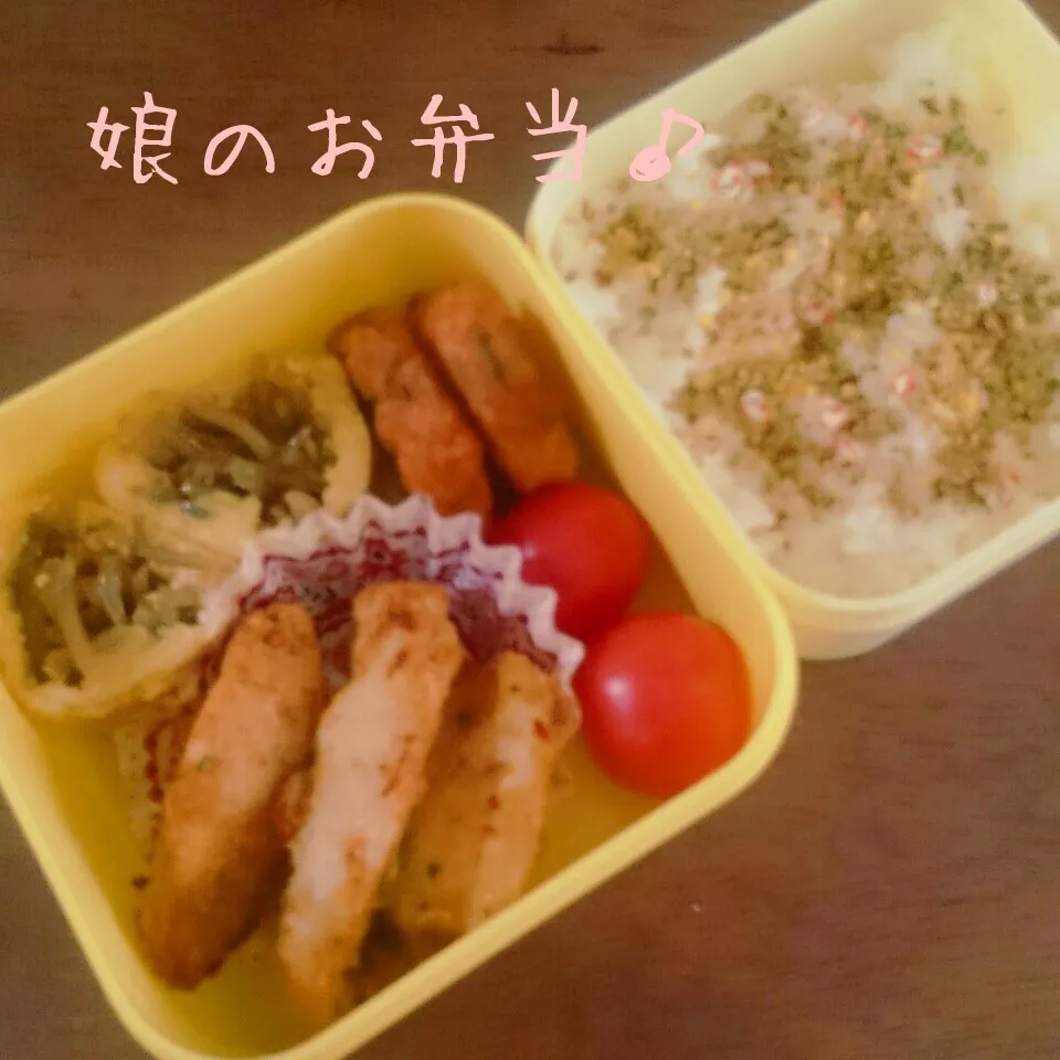 Snapdishの料理写真:娘のお弁当♪|秀美«シュウビ»さん