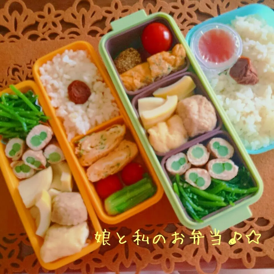 娘と私のお弁当♪☆|秀美«シュウビ»さん