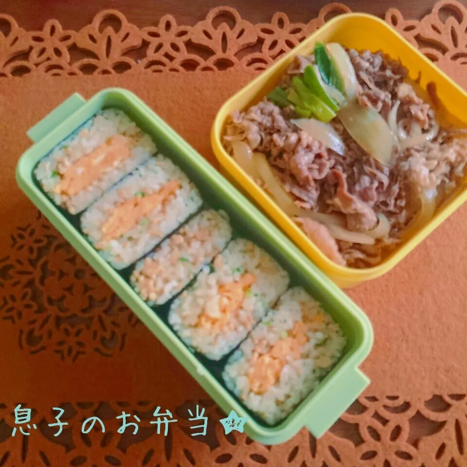 息子のお弁当★|秀美«シュウビ»さん