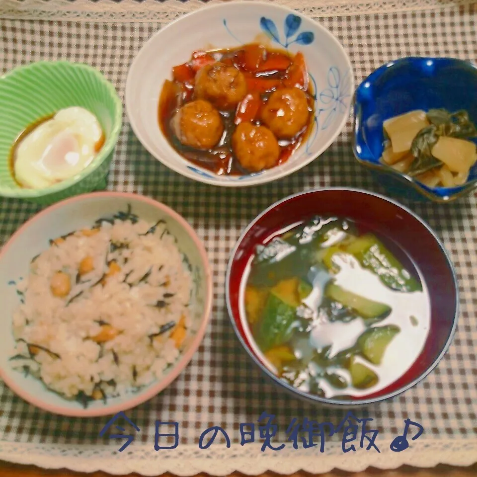 Snapdishの料理写真:今日の晩御飯🌃🍴|秀美«シュウビ»さん