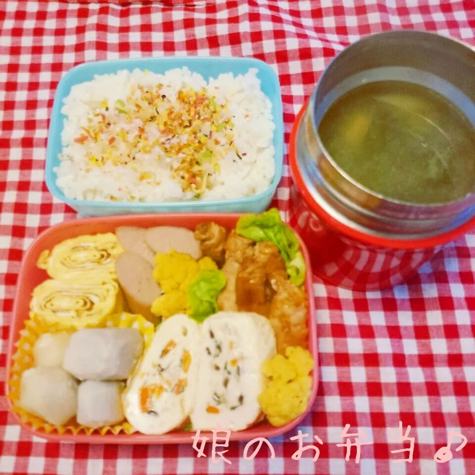 Snapdishの料理写真:娘のお弁当♪|秀美«シュウビ»さん