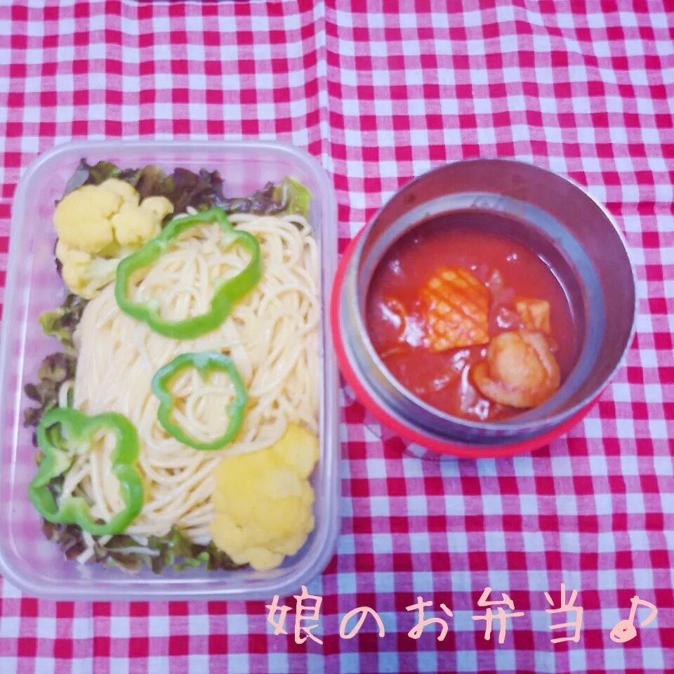 シーフードトマトパスタ弁当♪|秀美«シュウビ»さん