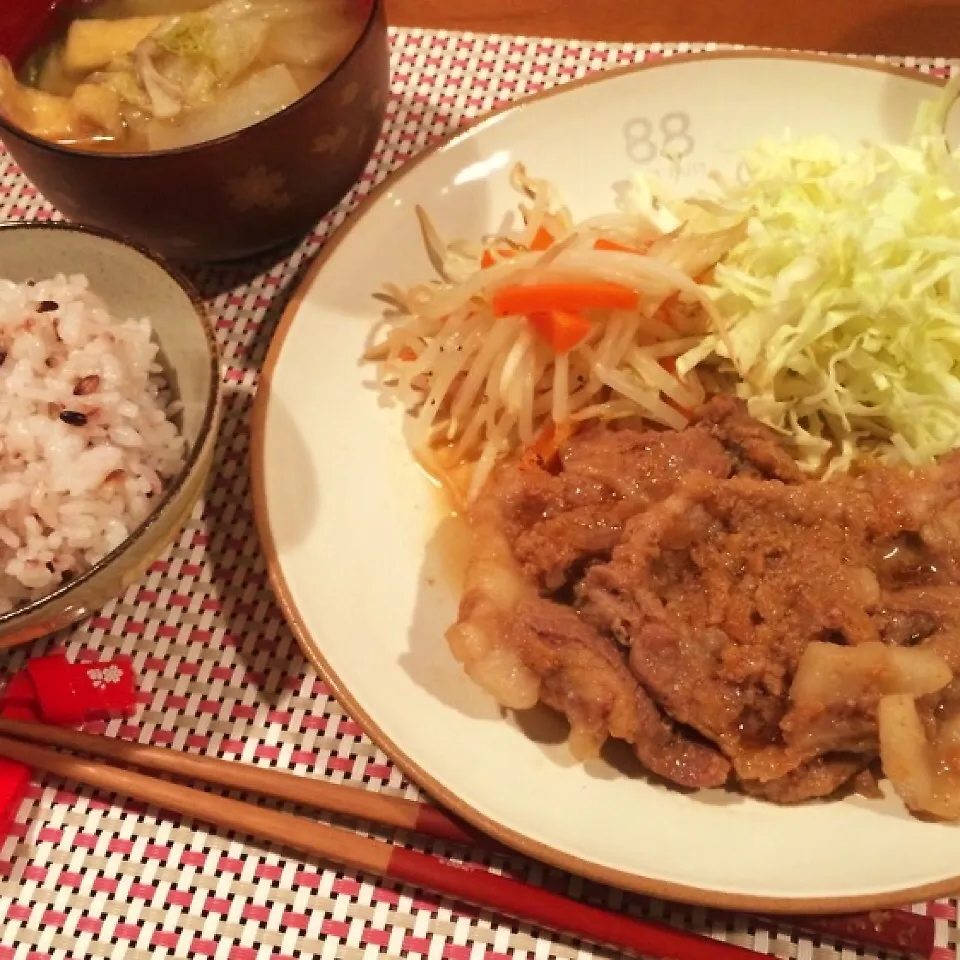 生姜焼き定食‼︎|Kiyomi Tanakaさん