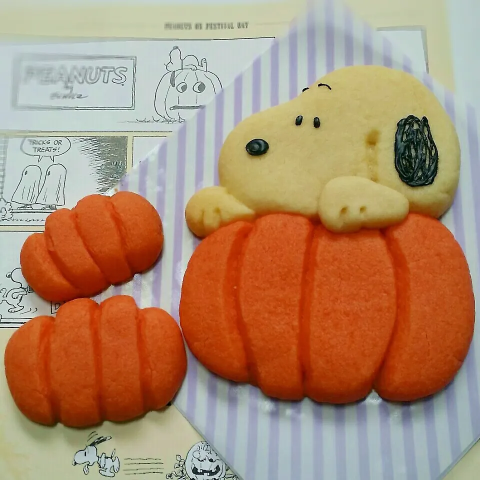 ハロウィンクッキー♪スヌーピー♪|ひとさん