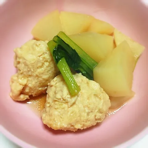 鶏団子とカブの煮物♪|いちご°×°さん