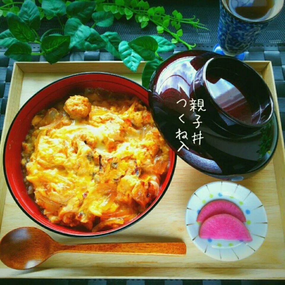 Snapdishの料理写真:簡単とろとろ親子丼 塩焼き鳥を使って！|ｋａｋoさん