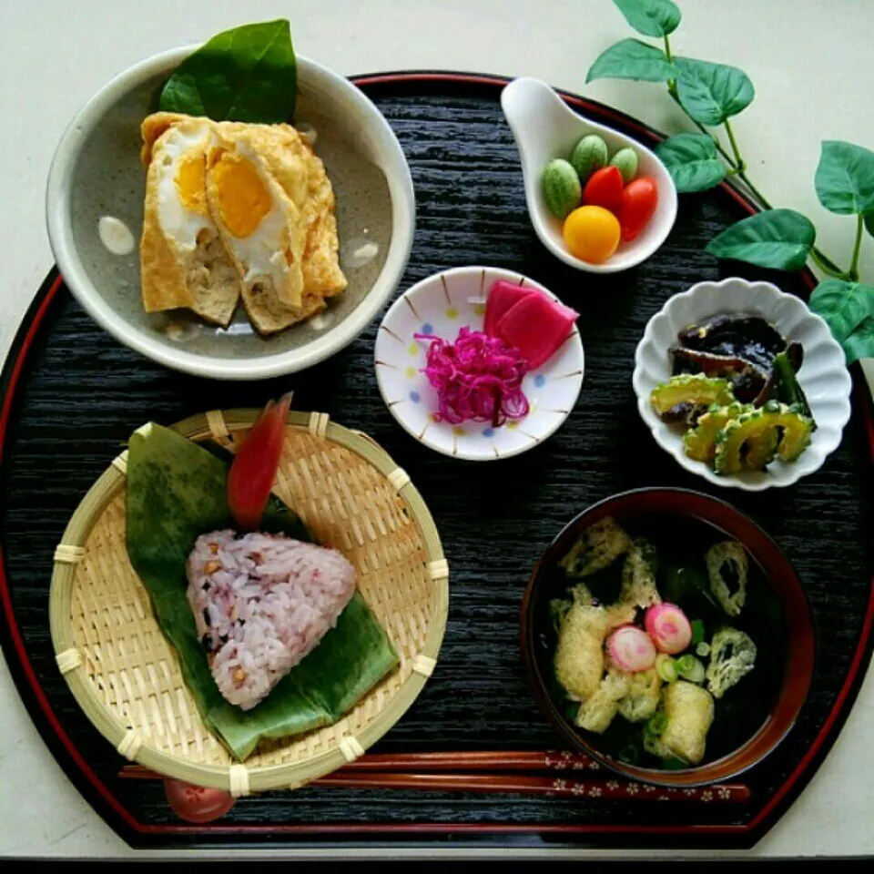 お一人様 お昼ごはん 巾着たまごウマッ|ｋａｋoさん