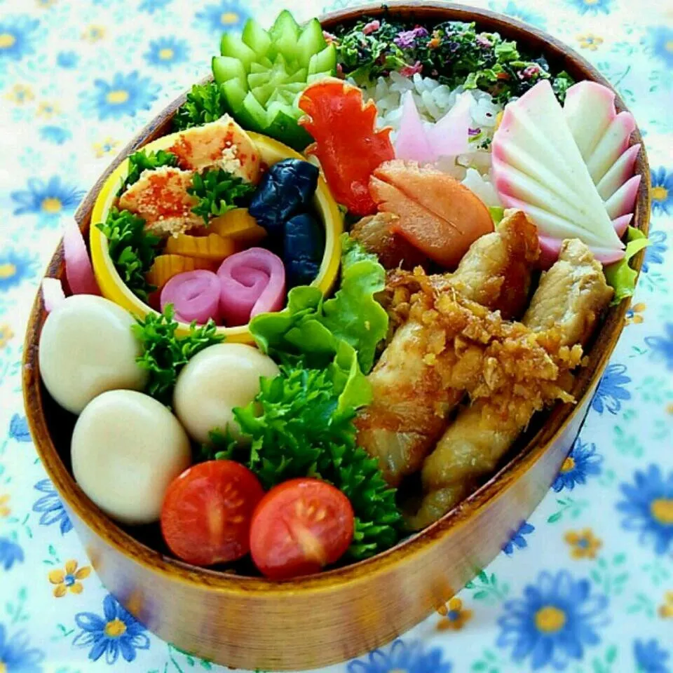 旦那様わっぱ弁当 豚の酢しょうが醤油焼き|ｋａｋoさん