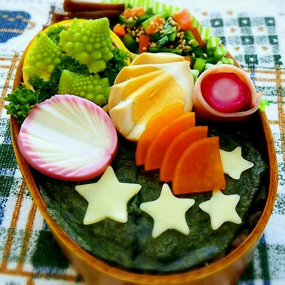 海苔わっぱ弁当|ｋａｋoさん