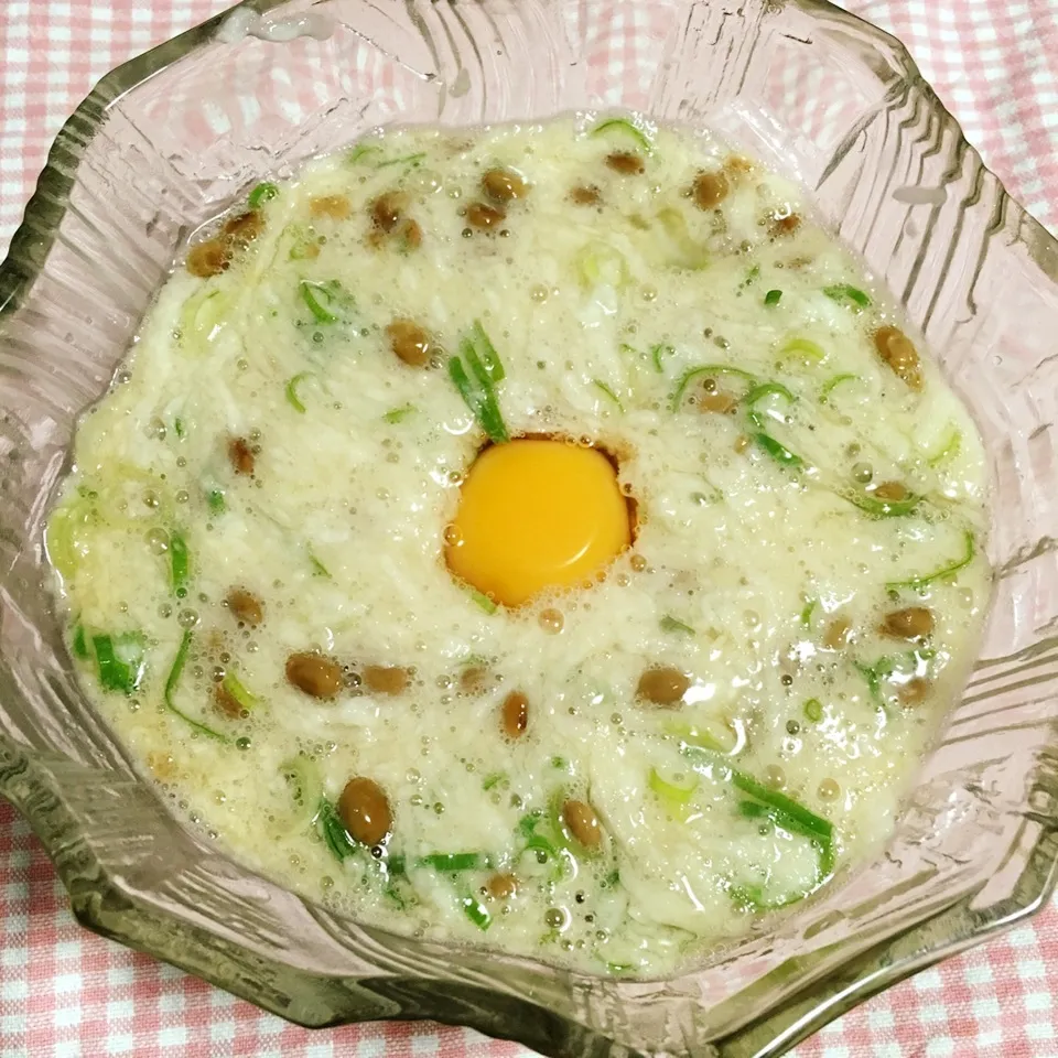 Snapdishの料理写真:毎日食べる長芋と納豆のねばねば|AY(＊^ . ^＊)❤️Uさん