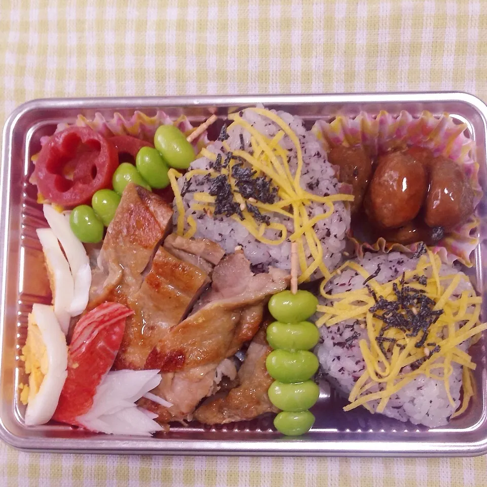 チキン照り焼き弁当|AY(＊^ . ^＊)❤️Uさん