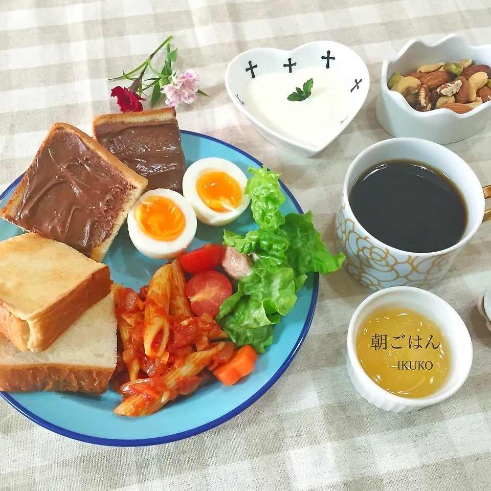 Snapdishの料理写真:朝ごはん|いっこさんさん