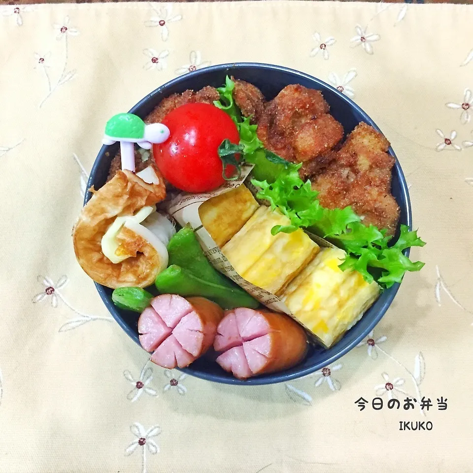 Snapdishの料理写真:唐揚げ弁当|いっこさんさん