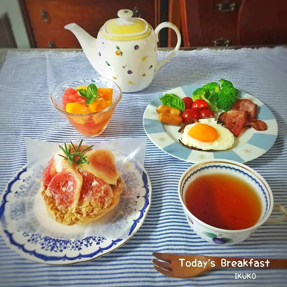 今日の朝ごはん|いっこさんさん