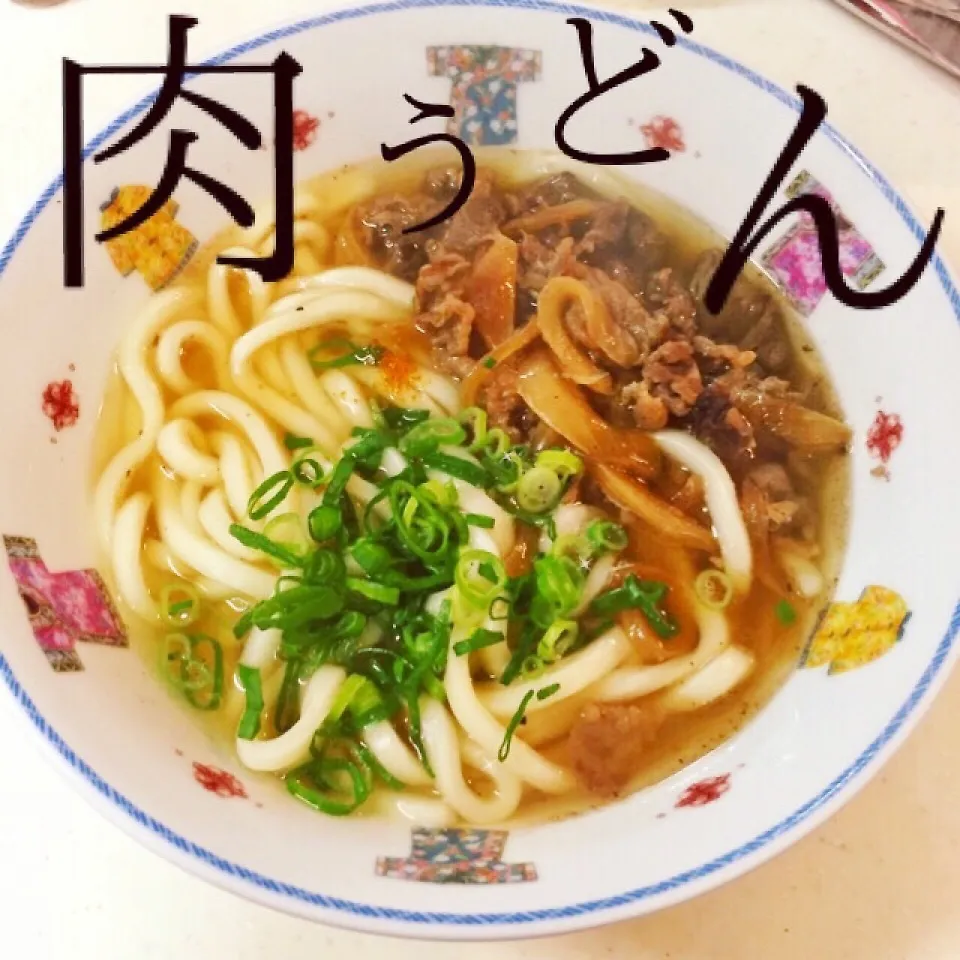 肉うどん|いっこさんさん