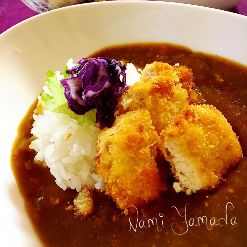 忙しい時には時短 栄養満点タケノコキーマカレー|山田 奈味　Instagram ＊nmymd369さん