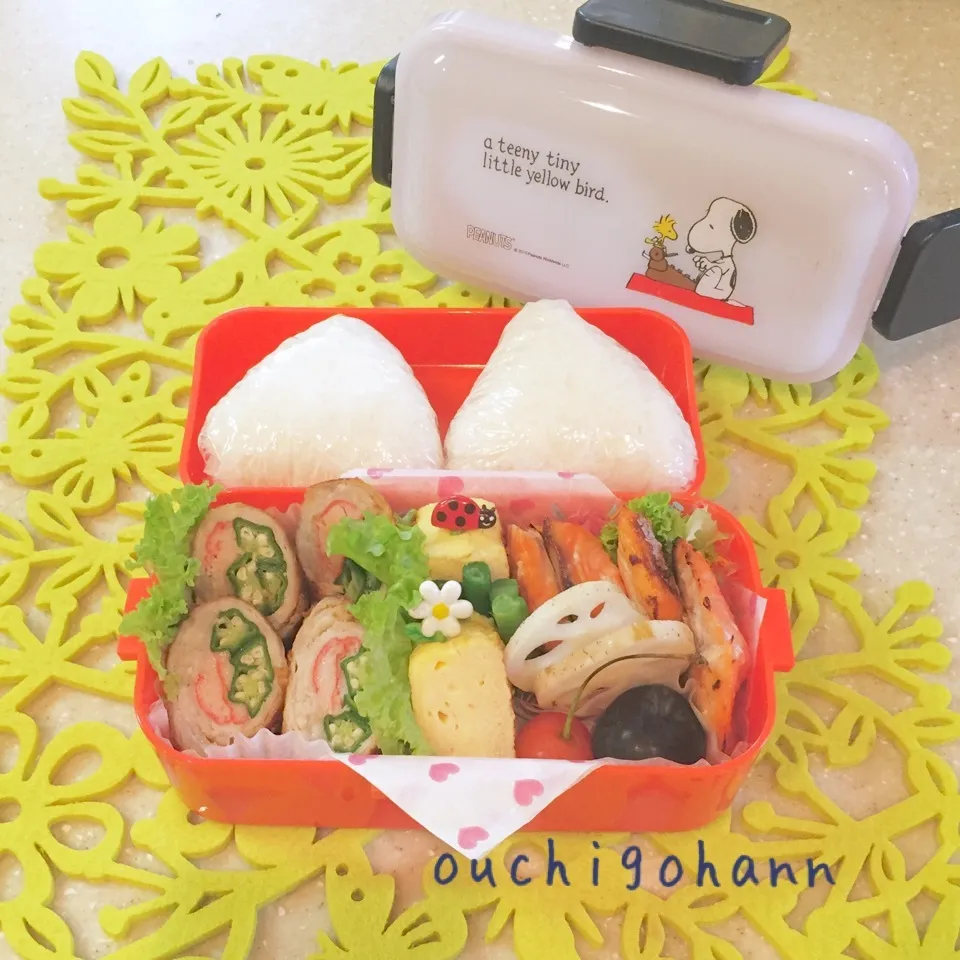 今日は1人だけ♡の双子ちゃん塾弁^_^|ichayaさん