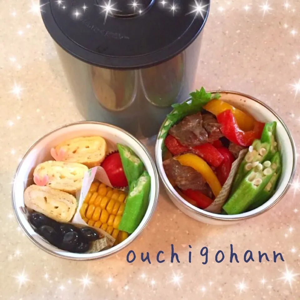 お肉たっぷり♡のパパさんお弁当^_^|ichayaさん