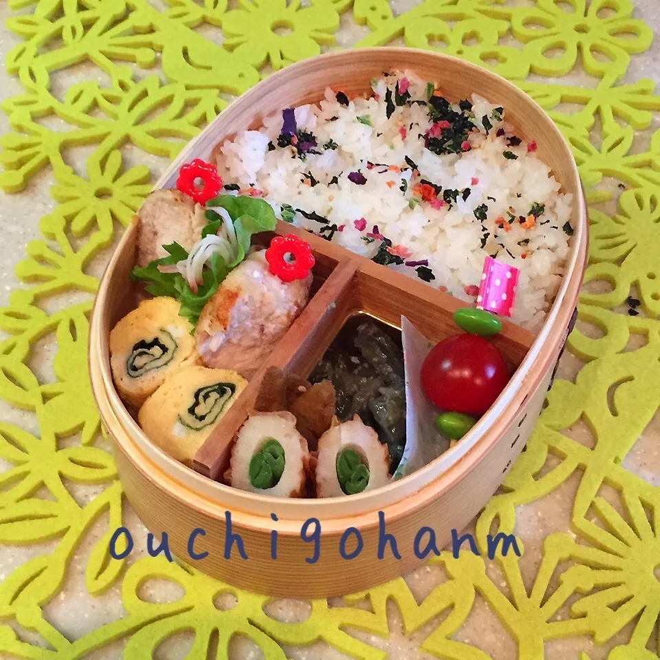 Snapdishの料理写真:チキンカツレツ♡のパパさんお弁当^_^|ichayaさん