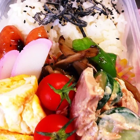 残り物弁当|山田 奈味　Instagram ＊nmymd369さん