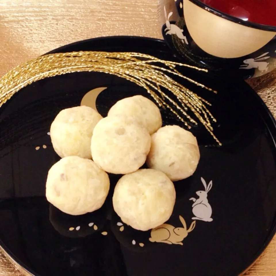 🌕中秋の名月🌝スイートポテトボール🌕|henryさん