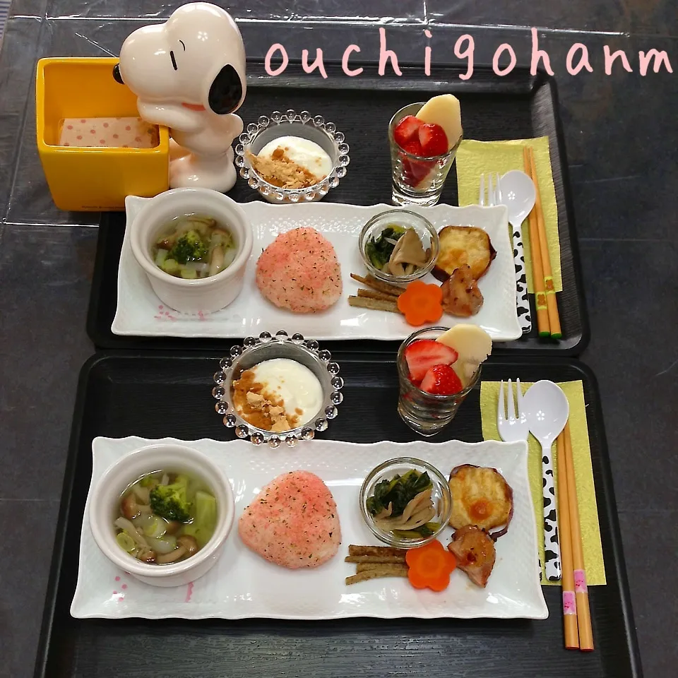 大好き和食の子供朝ごはん^_^|ichayaさん