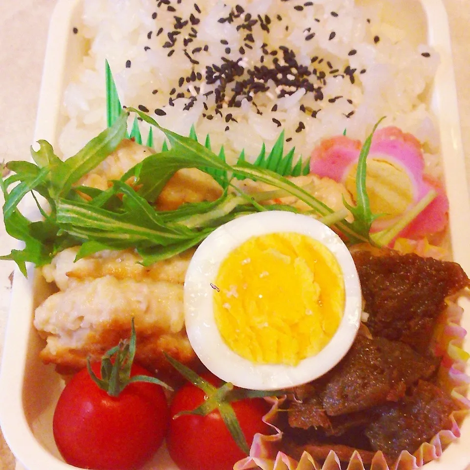 山芋ナゲット弁当|山田 奈味　Instagram ＊nmymd369さん