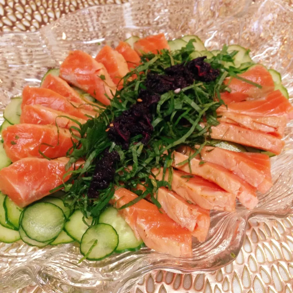 ＊炙りサーモンマリネ＊|henryさん