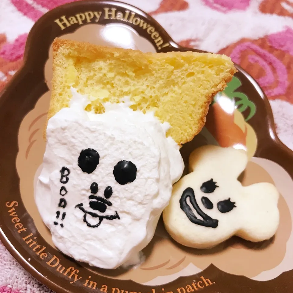 シフォンケーキ🎃 ディズニーハロウィン仕様|りえさん