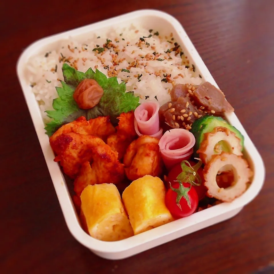 タンドリーチキン弁当|山田 奈味　Instagram ＊nmymd369さん