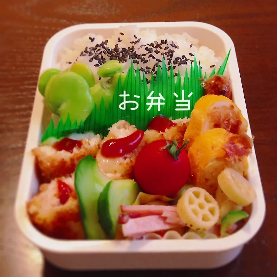 Snapdishの料理写真:ササミチーズ弁当|山田 奈味　Instagram ＊nmymd369さん