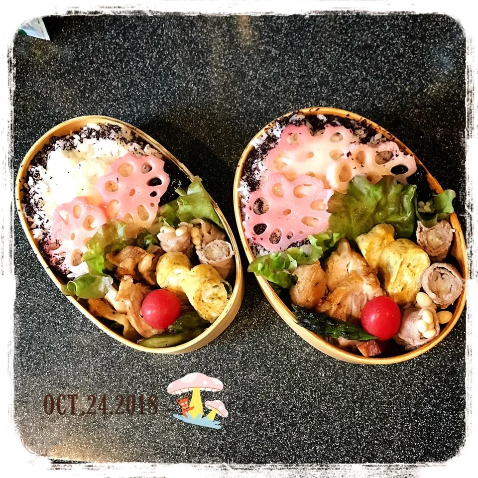 10/23 ☺︎☺︎ クレオールスパイスチキンソテー弁当☆|jon2さん