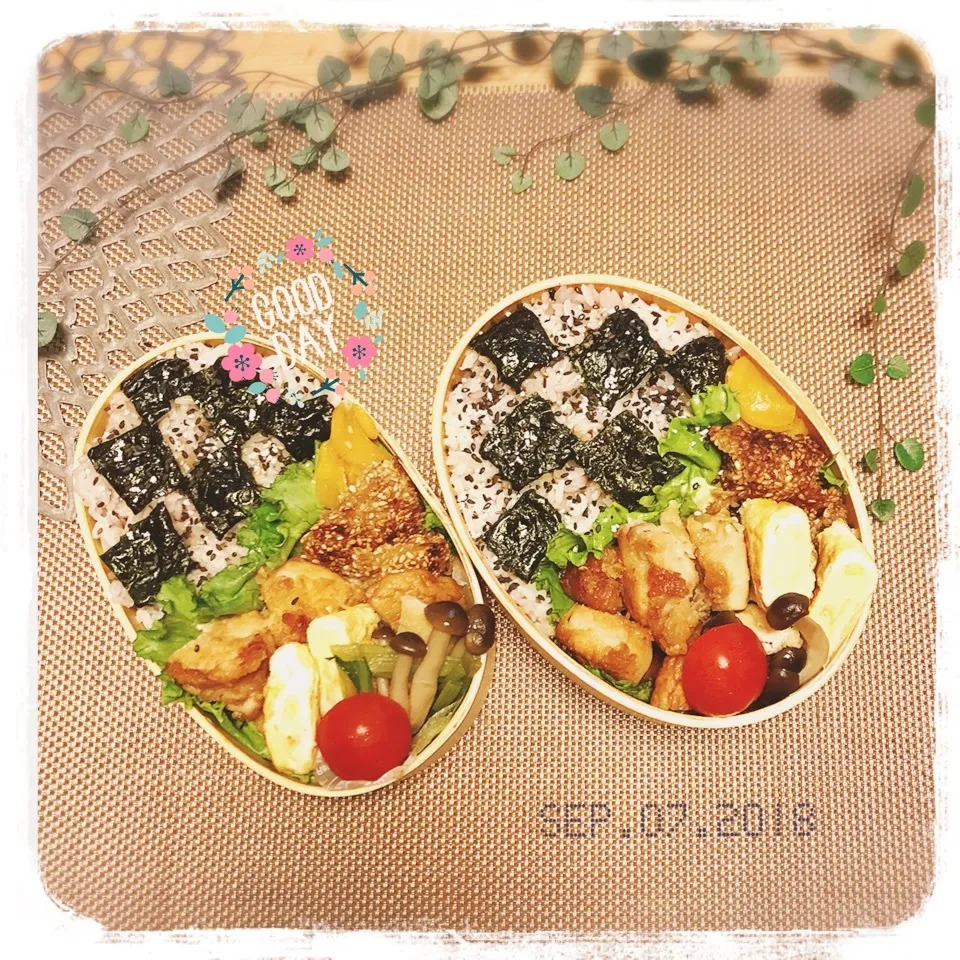 9/7 ☺︎☺︎ 鶏唐揚げ∈(oëo)∋弁当☆|jon2さん