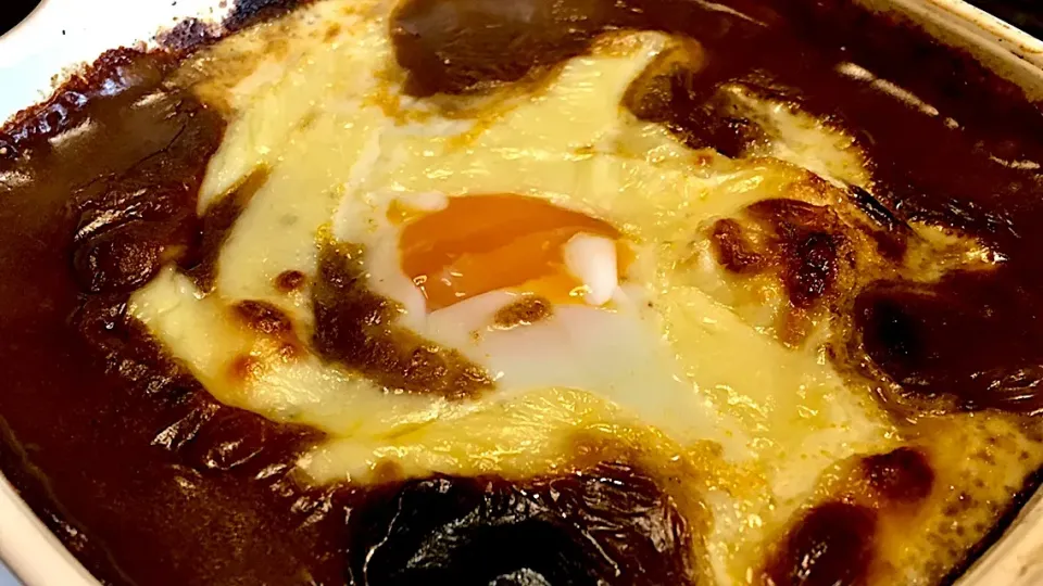 Snapdishの料理写真:久々の 焼きカレー
#またまた炭水化物ランチ？|mottomoさん