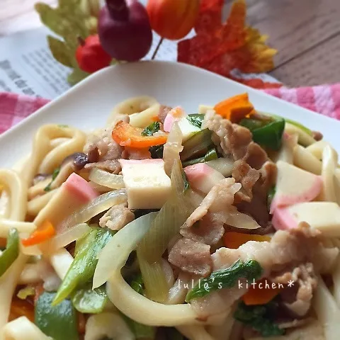 味つけ簡単！焼きうどん(°∀°)b |yukiさん