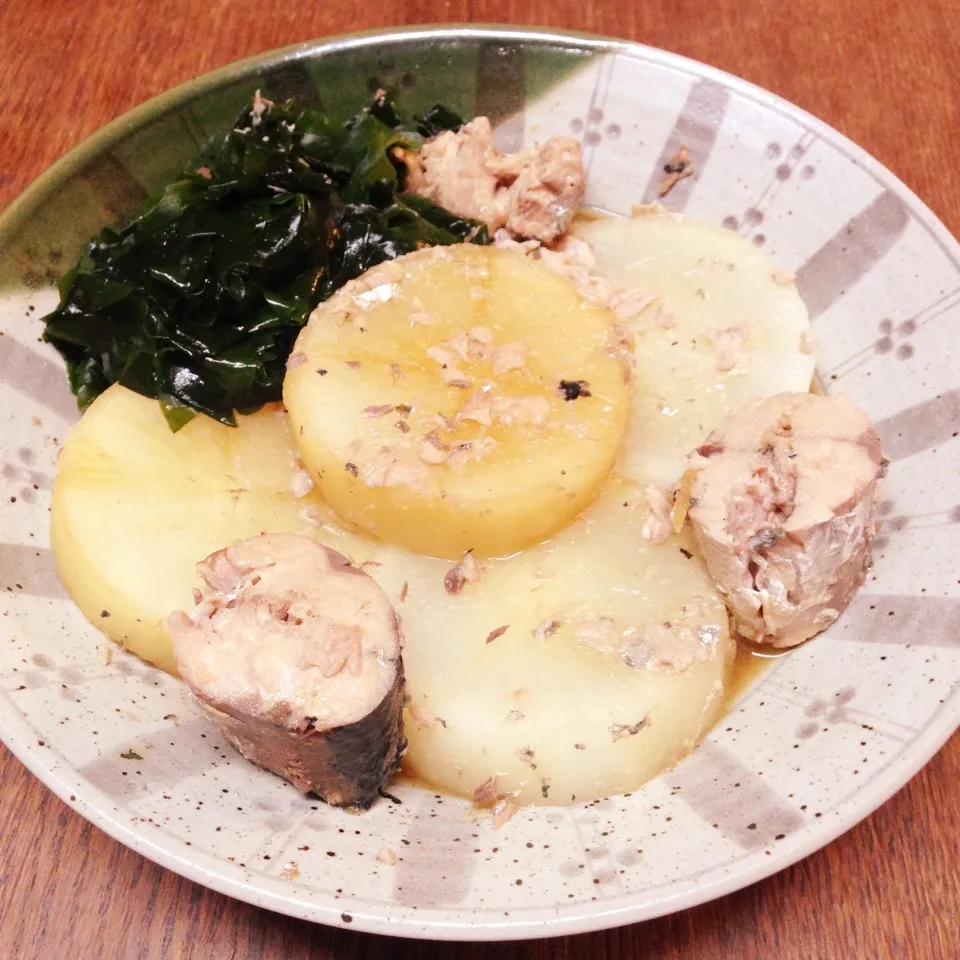 ＊大根 若芽の 鯖缶煮＊|henryさん