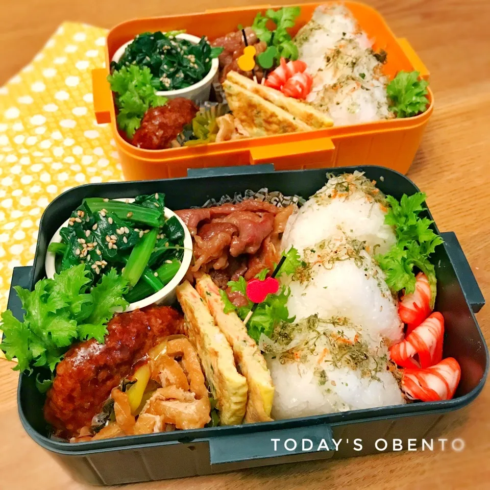 Snapdishの料理写真:今日のお弁当 🍙|shakuyaku33443344さん