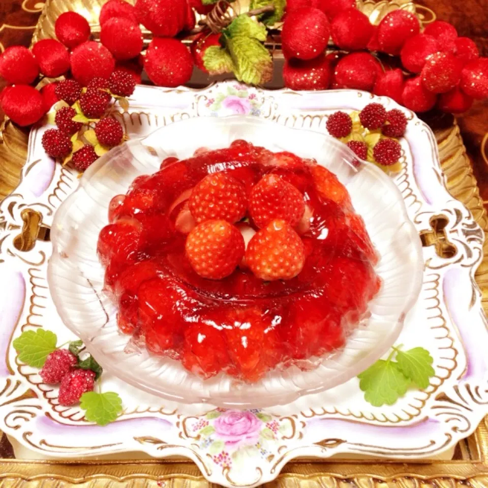 🍓ストロベリービネガーゼリー🍓|henryさん