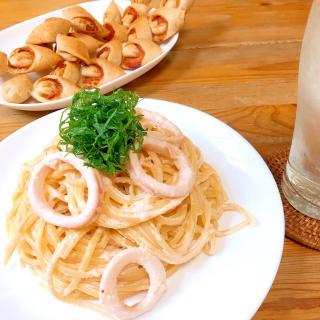 イカ明太クリームパスタのレシピと料理アイディア28件 Snapdish スナップディッシュ