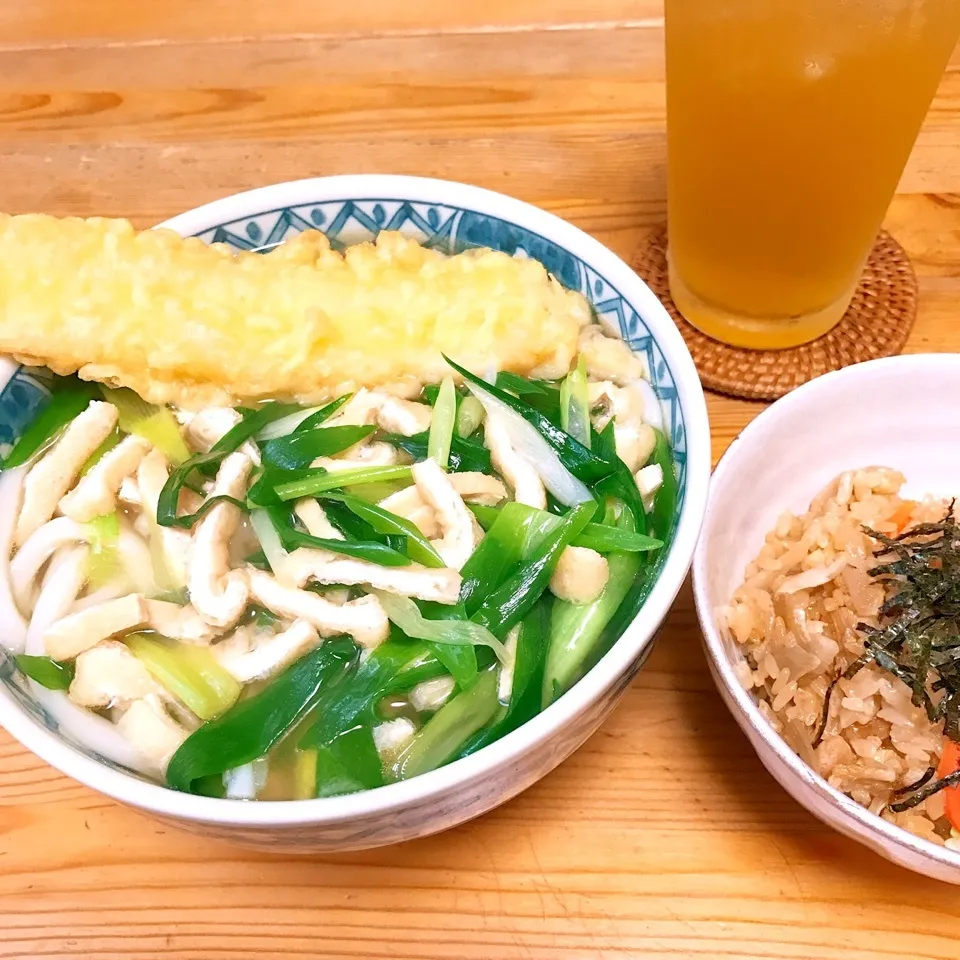 刻みきつねうどんイカ天のせ|Ruotoさん