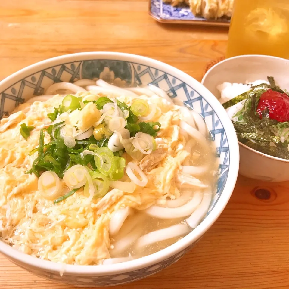 生姜とササミ入りかき玉うどん|Ruotoさん