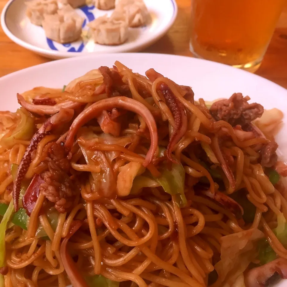 Snapdishの料理写真:イカ焼きそば|Ruotoさん