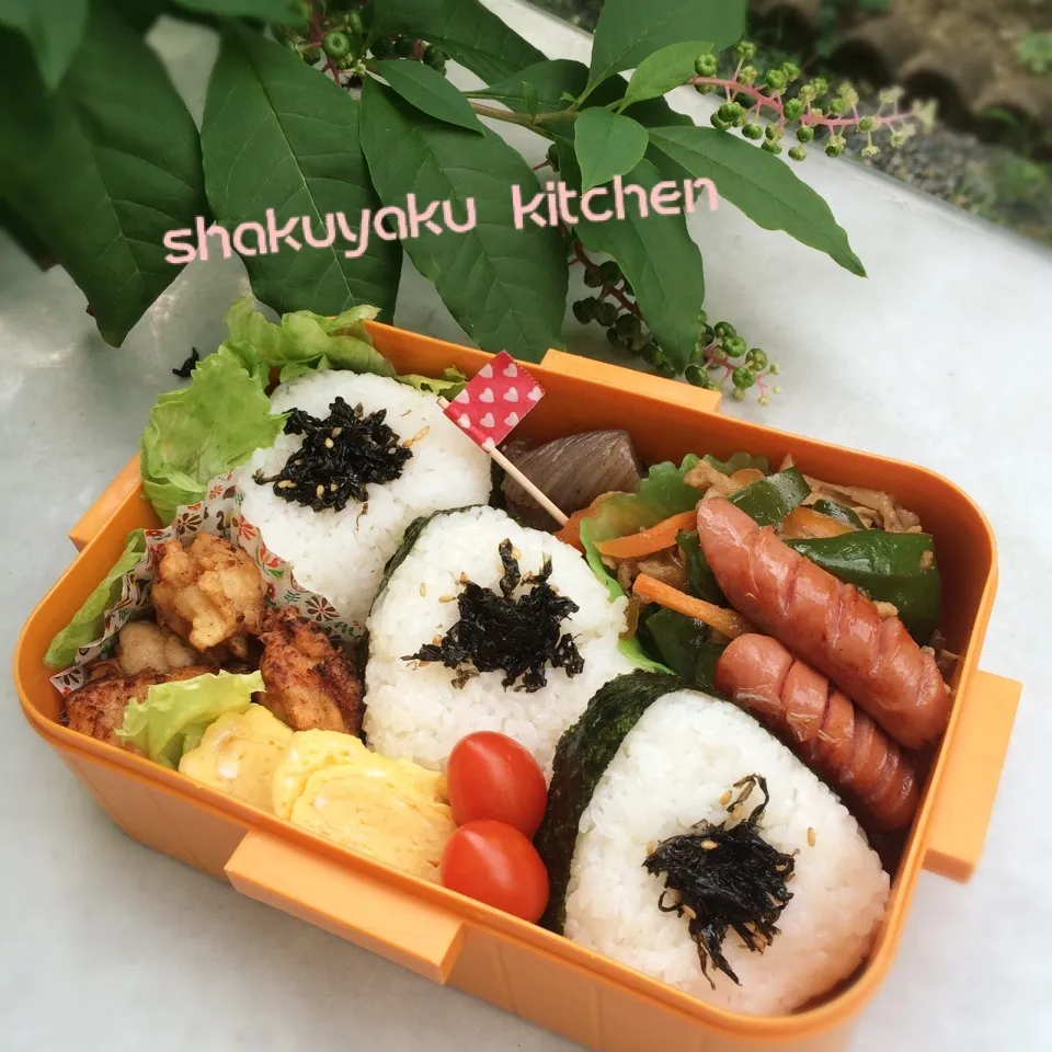 高1息子弁当♡|shakuyaku33443344さん