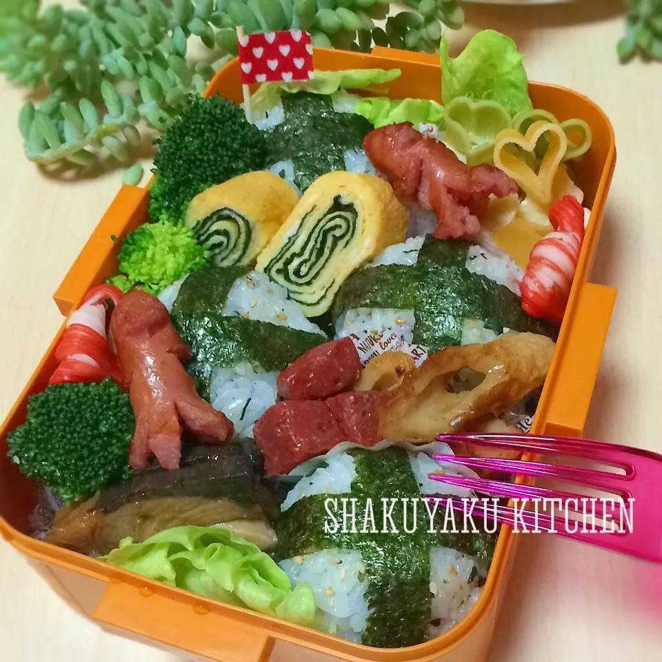 Snapdishの料理写真:今日のお弁当☆彡|shakuyaku33443344さん