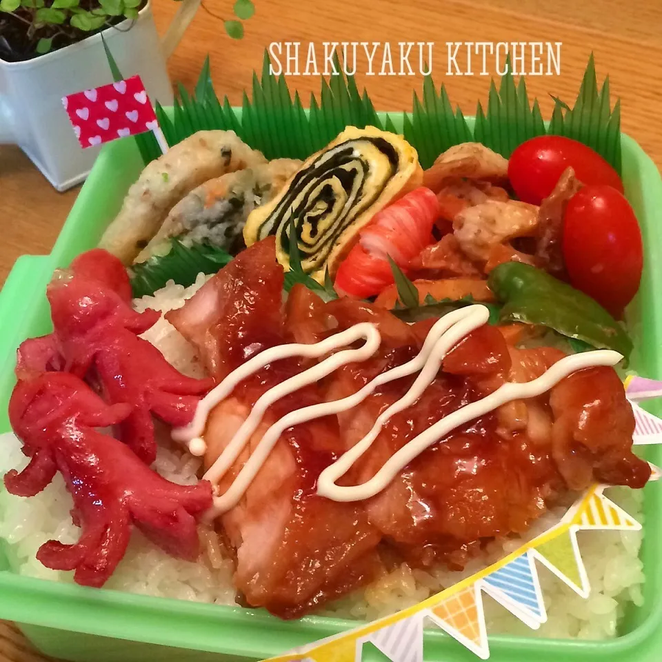 大根餅入り弁当☆彡|shakuyaku33443344さん