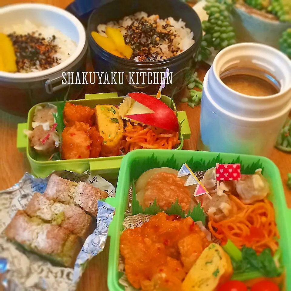 今日のお弁当☆彡|shakuyaku33443344さん