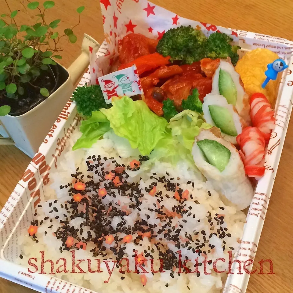 Snapdishの料理写真:今日のお弁当☆彡|shakuyaku33443344さん